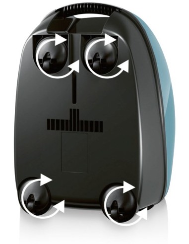 Bosch BGL3A122 aspirapolvere a traino 4 L A cilindro Secco 2200 W Sacchetto per la polvere