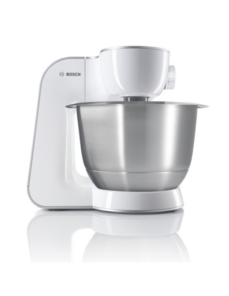Bosch MUM54211 sbattitore Sbattitore con base 900 W Acciaio inossidabile, Bianco