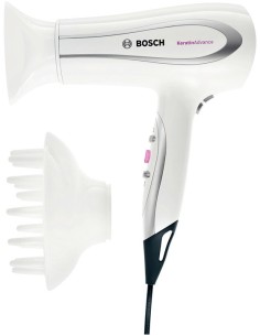 Bosch PHD5987 asciuga capelli 2200 W Argento, Bianco