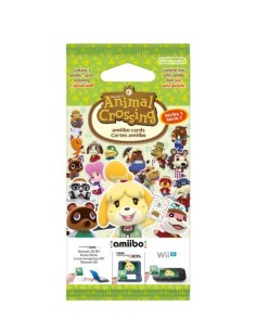 Nintendo Amiibo Carte Animal Crossing Serie 1 carte da gioco 3 pz