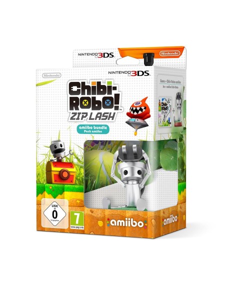 Nintendo Amiibo Chibi-Robo Pack + Chibi Robo! Zip Lash Tedesca, Inglese, ESP, Francese, ITA Nintendo 3DS