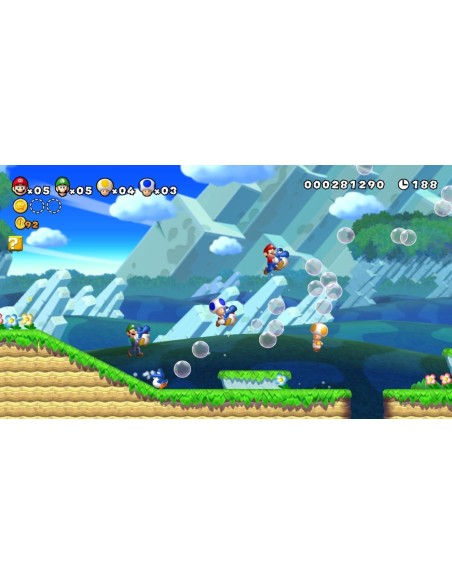 Nintendo New Super Mario Bros. U, Wii U Inglese, ITA
