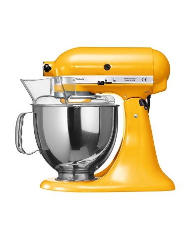 KitchenAid 5KSM150PS Sbattitore con base 300 W Giallo