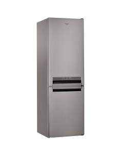 Whirlpool BSNF 8763 OX frigorifero con congelatore Libera installazione 312 L Acciaio inossidabile