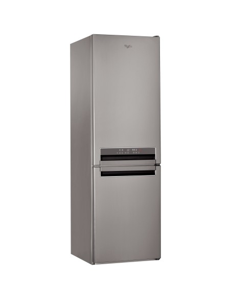 Whirlpool BSNF 8763 OX frigorifero con congelatore Libera installazione 312 L Acciaio inossidabile