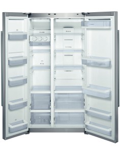 Bosch KAN62V40 frigorifero side-by-side Libera installazione 604 L Acciaio inossidabile