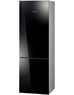 Bosch KGN36S53 frigorifero con congelatore Libera installazione 285 L Nero, Acciaio inossidabile