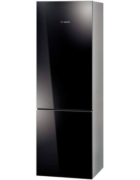 Bosch KGN36S53 frigorifero con congelatore Libera installazione 285 L Nero, Acciaio inossidabile