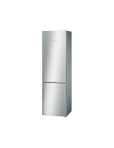 Bosch KGN39VL21 frigorifero con congelatore Libera installazione 354 L Cromo, Metallico