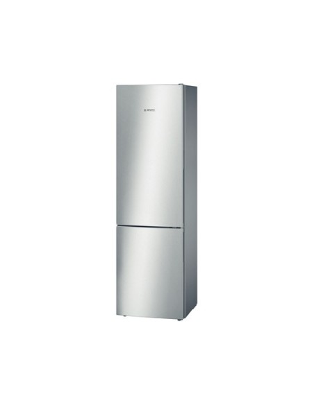 Bosch KGN39VL21 frigorifero con congelatore Libera installazione 354 L Cromo, Metallico