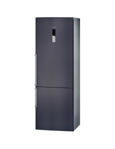 Bosch KGN49AC22 frigorifero con congelatore Libera installazione 389 L Nero, Argento