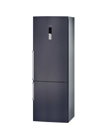 Bosch KGN49AC22 frigorifero con congelatore Libera installazione 389 L Nero, Argento