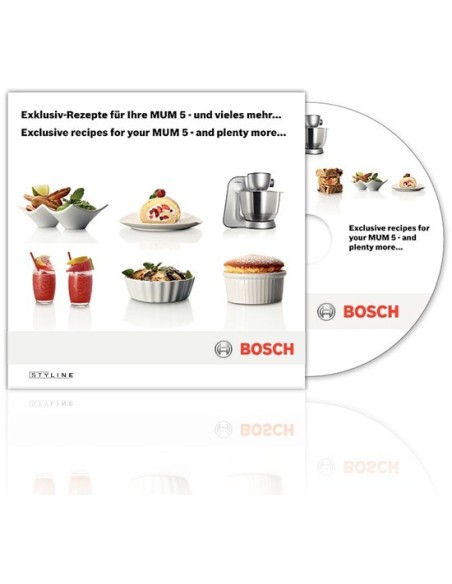 Bosch MUM54020 robot da cucina 900 W 3,9 L Argento, Turchese
