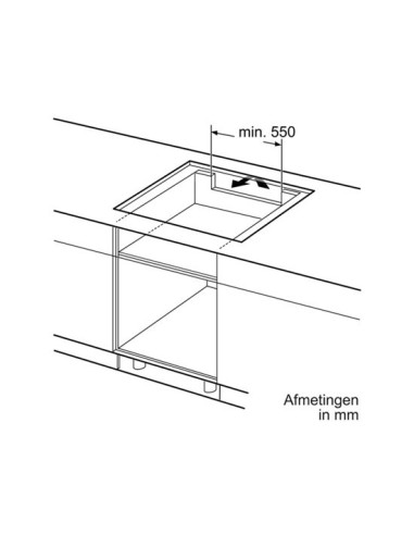 Bosch PIT845F17E piano cottura Nero Da incasso Piano cottura a induzione 4 Fornello(i)