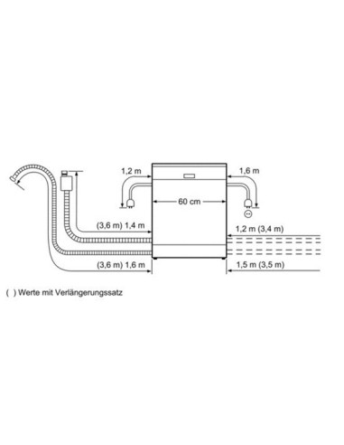 Bosch SMU69N45EU lavastoviglie Sottopiano 13 coperti