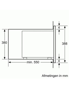 Bosch HMT84M651 forno a microonde Da incasso 25 L 900 W Acciaio inossidabile 2
