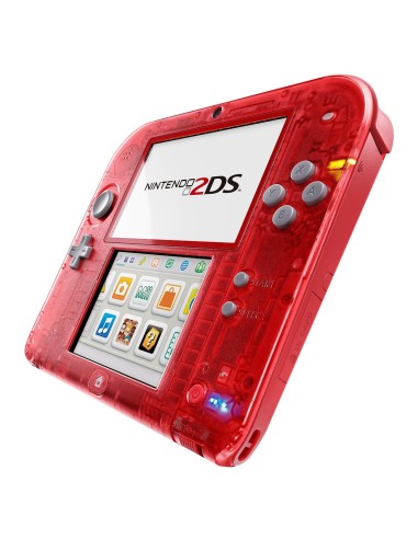 Nintendo 2DS + Pokémon Omega Ruby console da gioco portatile 7,67 cm (3.02") Touch screen Wi-Fi Rosso, Trasparente