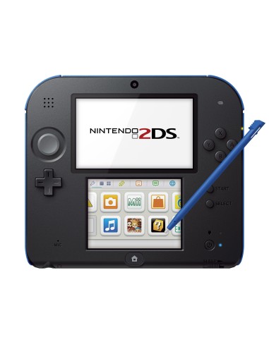 Nintendo 2DS + Kirby Triple Deluxe console da gioco portatile 8,97 cm (3.53") Touch screen Wi-Fi Nero, Blu