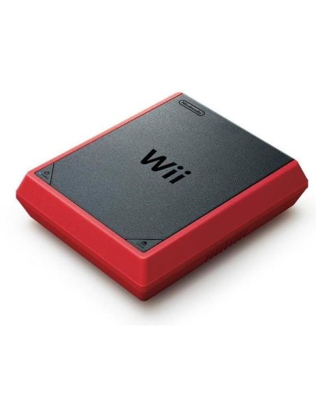 Nintendo Wii Mini + Mario Kart Wi-Fi Nero, Rosso
