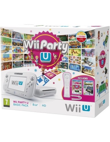 Nintendo Wii Party U  Basic Pack 8 GB Wi-Fi Bianco