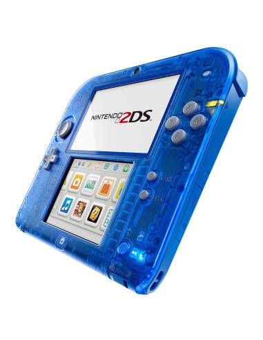 Nintendo 2DS console da gioco portatile 7,67 cm (3.02") Touch screen Wi-Fi Blu, Trasparente