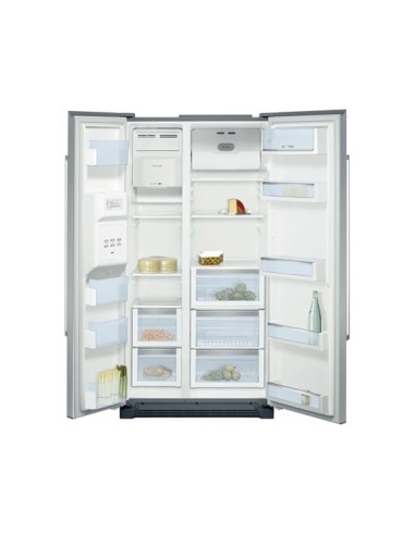Bosch KAN58A75 frigorifero side-by-side Libera installazione 510 L Grigio, Acciaio inossidabile