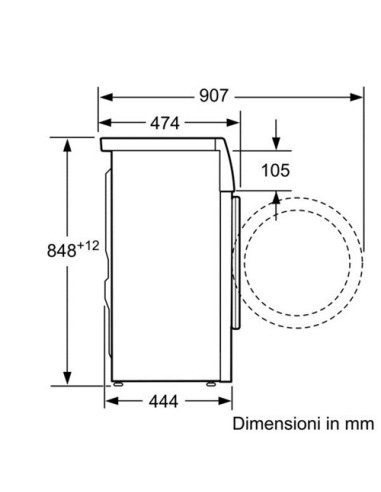 Bosch WLO20220IT lavatrice Caricamento frontale 6 kg 1000 Giri min Bianco