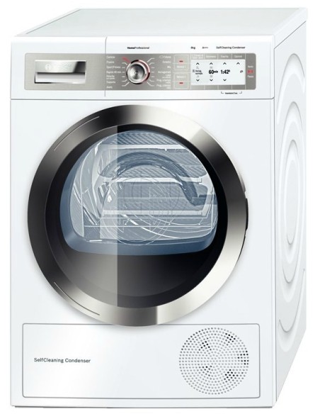 Bosch HomeProfessional WTY88718IT asciugatrice Libera installazione Caricamento frontale 8 kg A+++ Bianco