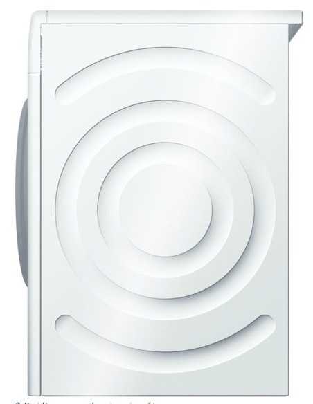 Bosch HomeProfessional WTY88718IT asciugatrice Libera installazione Caricamento frontale 8 kg A+++ Bianco