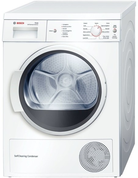 Bosch WTW86107IT asciugatrice Libera installazione Caricamento frontale 7 kg A++ Bianco