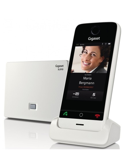 Siemens SL910 Telefono DECT Bianco