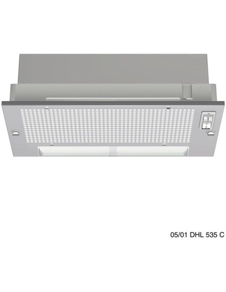 Bosch DHL535C cappa aspirante Integrato Argento 280 m³ h