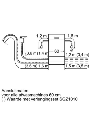 Bosch SMV48M10EU lavastoviglie A scomparsa totale 14 coperti