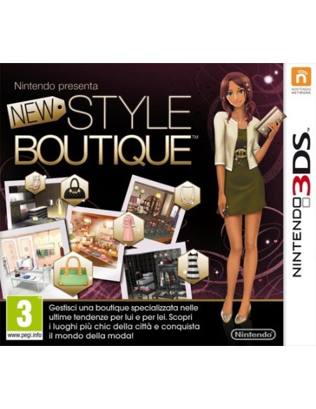 Nintendo New Style Boutique, 3DS Inglese Nintendo 3DS