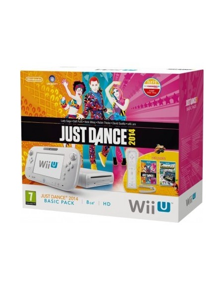 Nintendo Wii U Basic Pack  Just Dance 2014 8 GB Wi-Fi Bianco