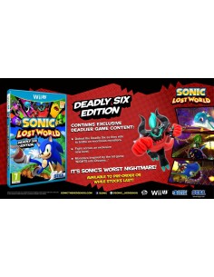Nintendo Sonic  Lost World - Deadly Six Edition, Wii U Standard+DLC Inglese, ITA 2