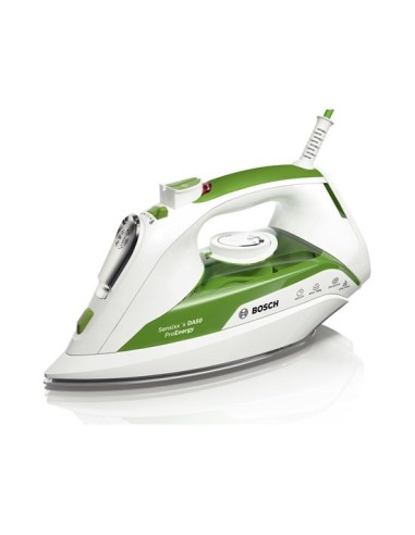 Bosch Sensixx'x DA50 Ferro a vapore 2400 W Verde, Bianco