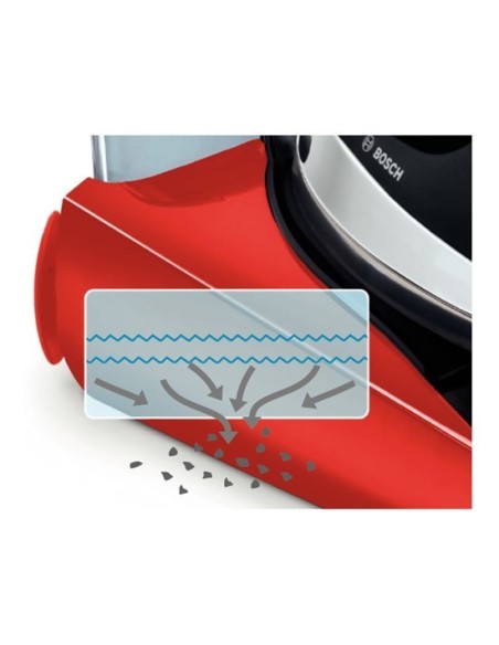 Bosch Sensixx B35L 2400 W 1,4 L Alluminio Nero, Rosso
