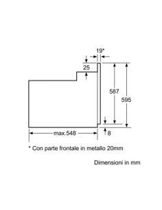 Bosch HBG56B550J forno 67 L A Acciaio inossidabile 2