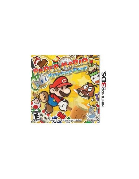 Nintendo The Paper Mario  Sticker Star, 3DS Inglese Nintendo 3DS