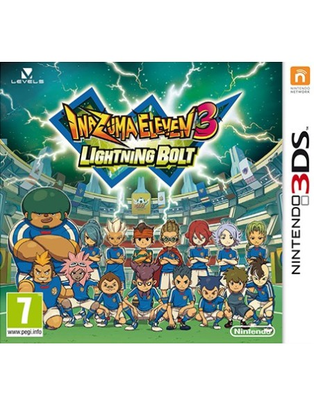 Nintendo Inazuma Eleven 3  Lightning Bolt N3DS Tedesca, Inglese, ESP, Francese, ITA Nintendo 3DS