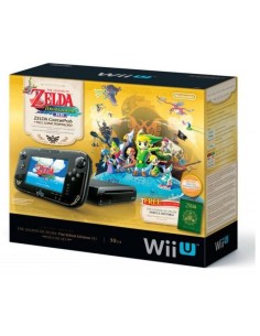 Nintendo Wii U Zelda Wind Waker HD Premium Pack 32 GB Wi-Fi Nero