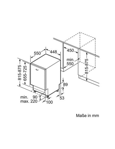 Bosch SPV69T30EU lavastoviglie A scomparsa totale 10 coperti