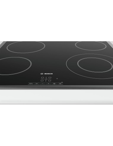 Bosch Serie 4 PKF645B17E piano cottura Nero Da incasso Ceramica 4 Fornello(i)