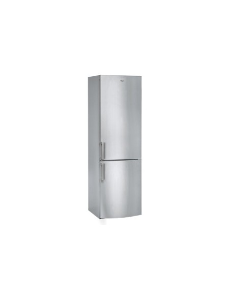 Whirlpool WBE3715 TS frigorifero con congelatore Libera installazione 367 L Acciaio inossidabile