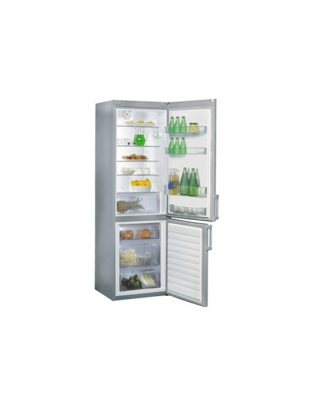 Whirlpool WBE3715 TS frigorifero con congelatore Libera installazione 367 L Acciaio inossidabile