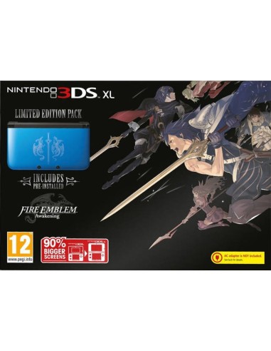 Nintendo 3DS XL + Fire Emblem  Awakening console da gioco portatile 12,4 cm (4.88") Touch screen Wi-Fi Blu