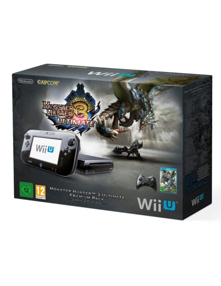 Nintendo Monster Hunter 3  Ultimate - Premium Pack, Wii U 32 GB Wi-Fi Nero