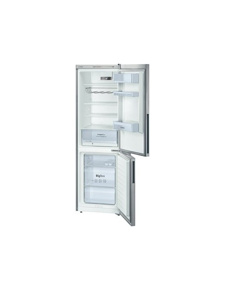 Bosch KGV36VL30S frigorifero con congelatore Libera installazione 309 L Cromo, Metallico
