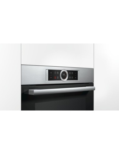 Bosch HRG6753S2 forno 71 L A Nero, Acciaio inossidabile